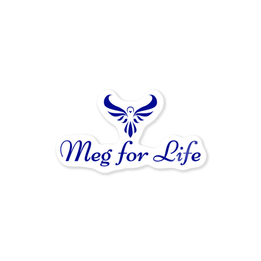 Meg for LifeのMeg for Life official goods ステッカー