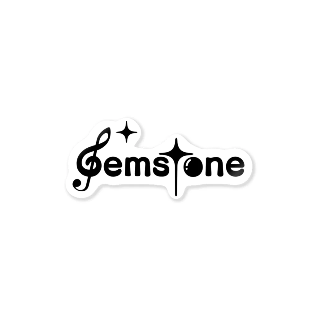 ゲーム音楽演奏サークル「Gemstone」のGemstoneステッカーその３ ステッカー