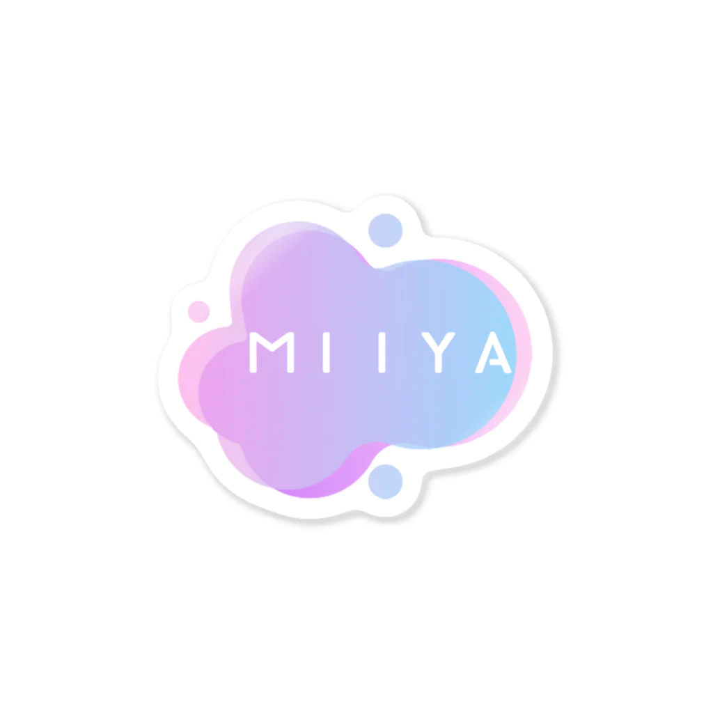 miiya517のMIIYAロゴ ステッカー