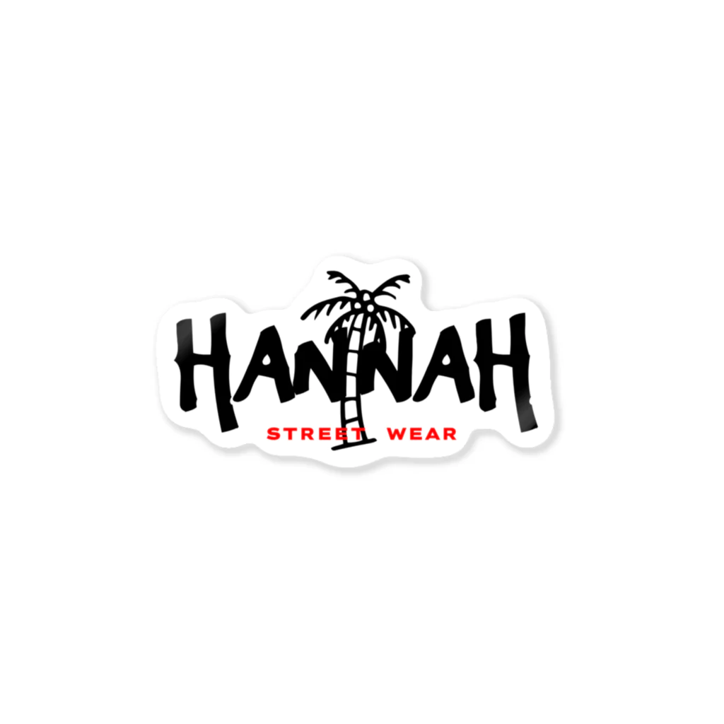 HANNAH street wear ハンナ　ストリートウェア(カバ店長)のHANNAH street wear  "Normal“ ステッカー