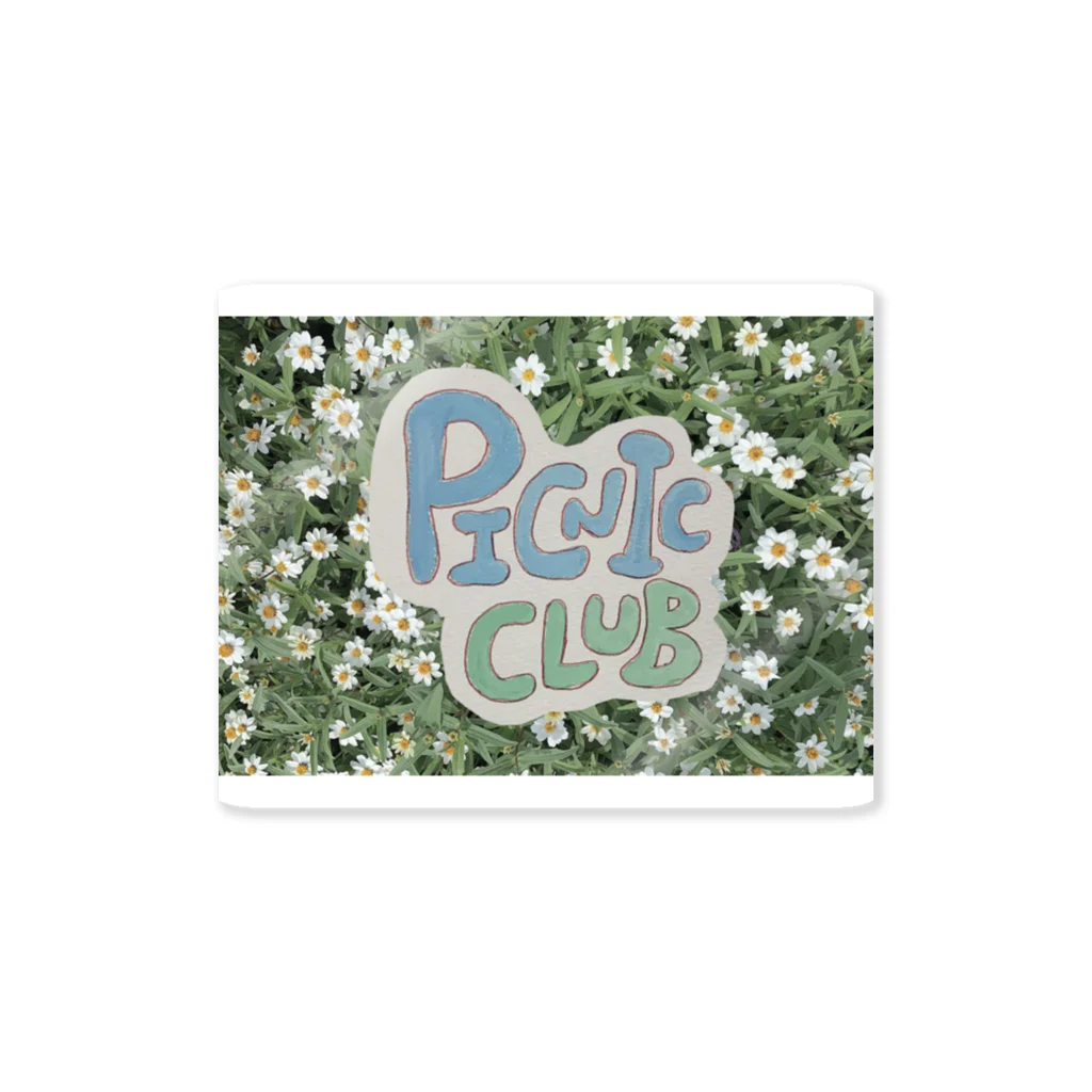 326mtfujiのpicnic club ステッカー