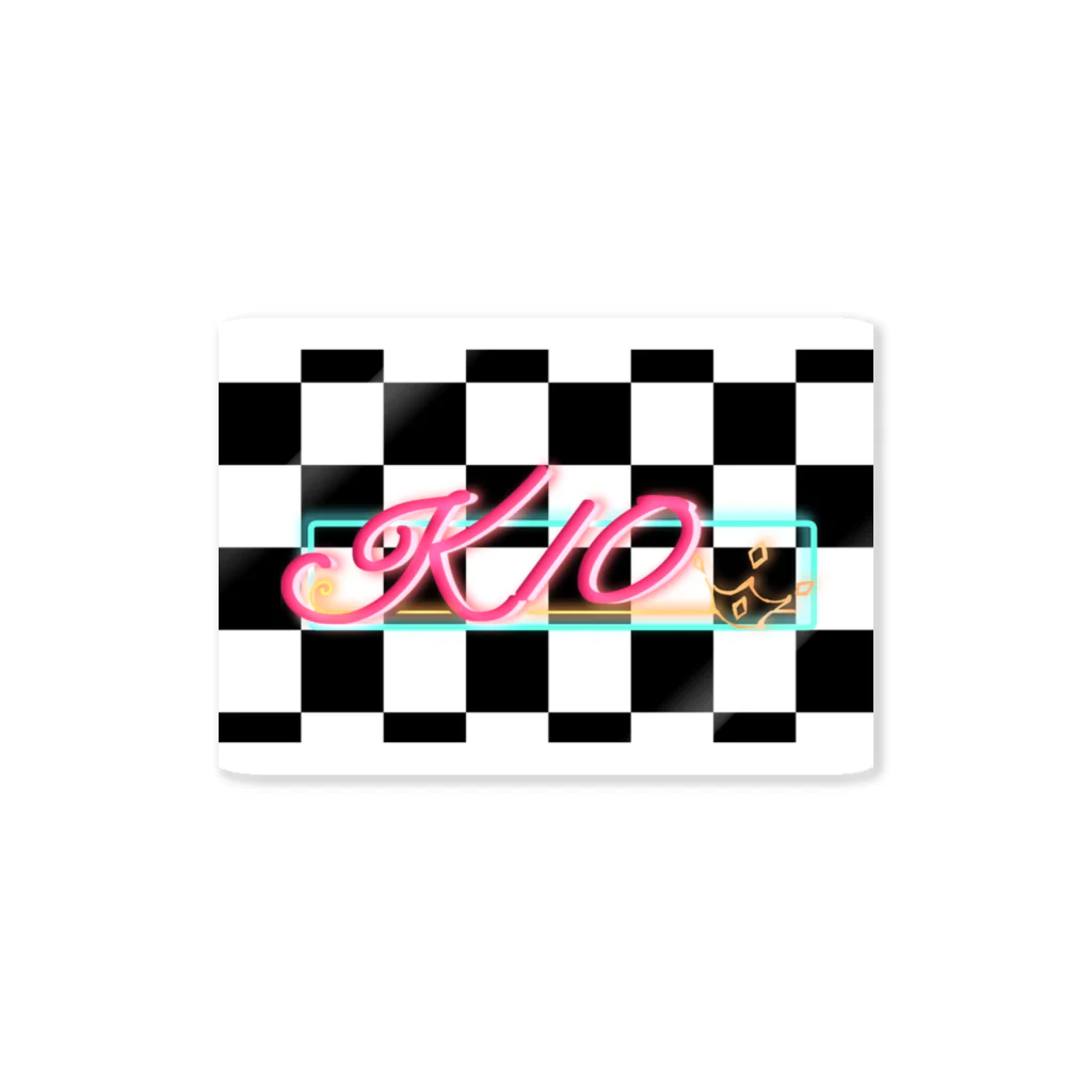 けいと様のK10ネオンロゴ ステッカー Sticker