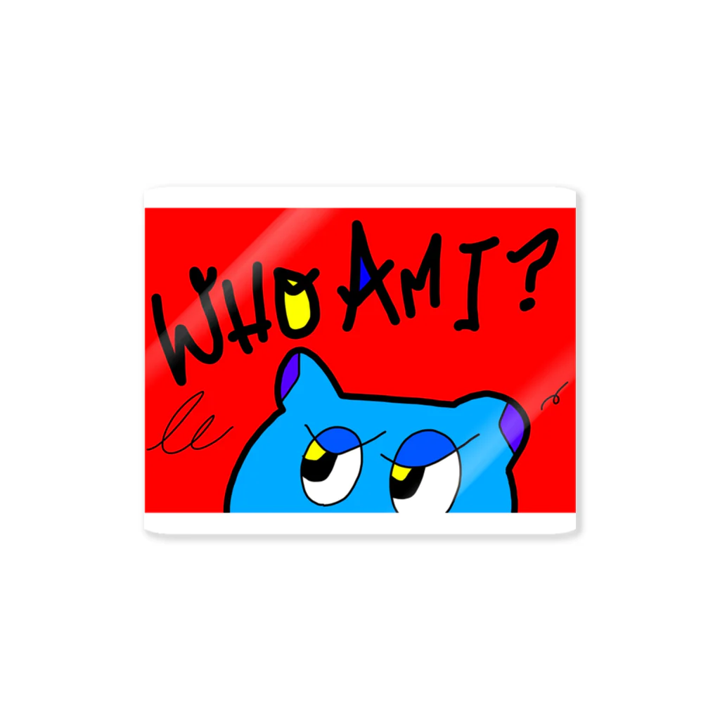 AyAkAのWho am I? Sticker