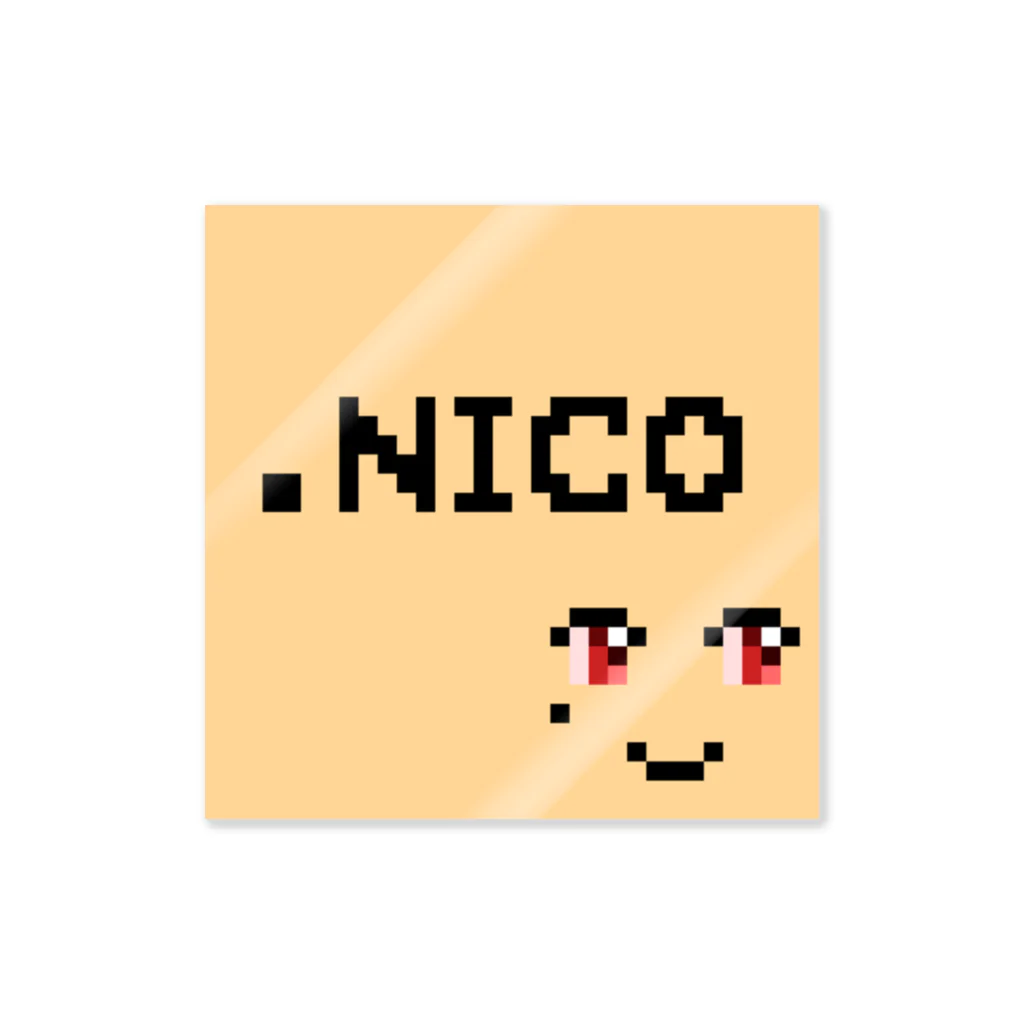 .NIKOの.NIKO 元気色 ステッカー