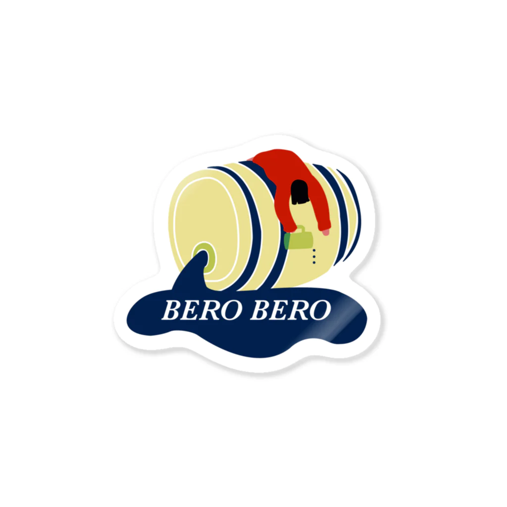 BEROBEROのBERO BERO8 ステッカー