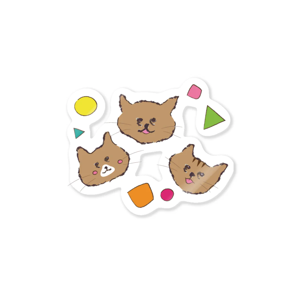 emahii.carryのたわむれ　くっついちゃう Sticker