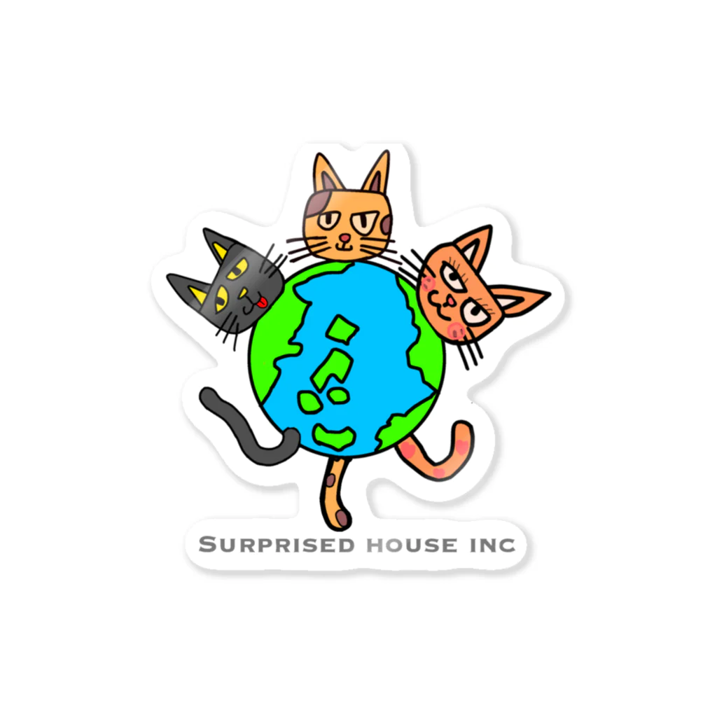 かじこじステッカー工房のねこあーすシリーズ Sticker