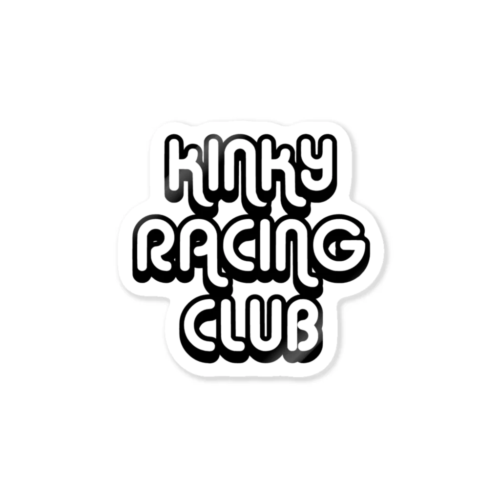 THE LORD HAVE MERCYS OFFICIAL GOODS SHOP "DEFFECT"のKINKY RACING CLUB ステッカー