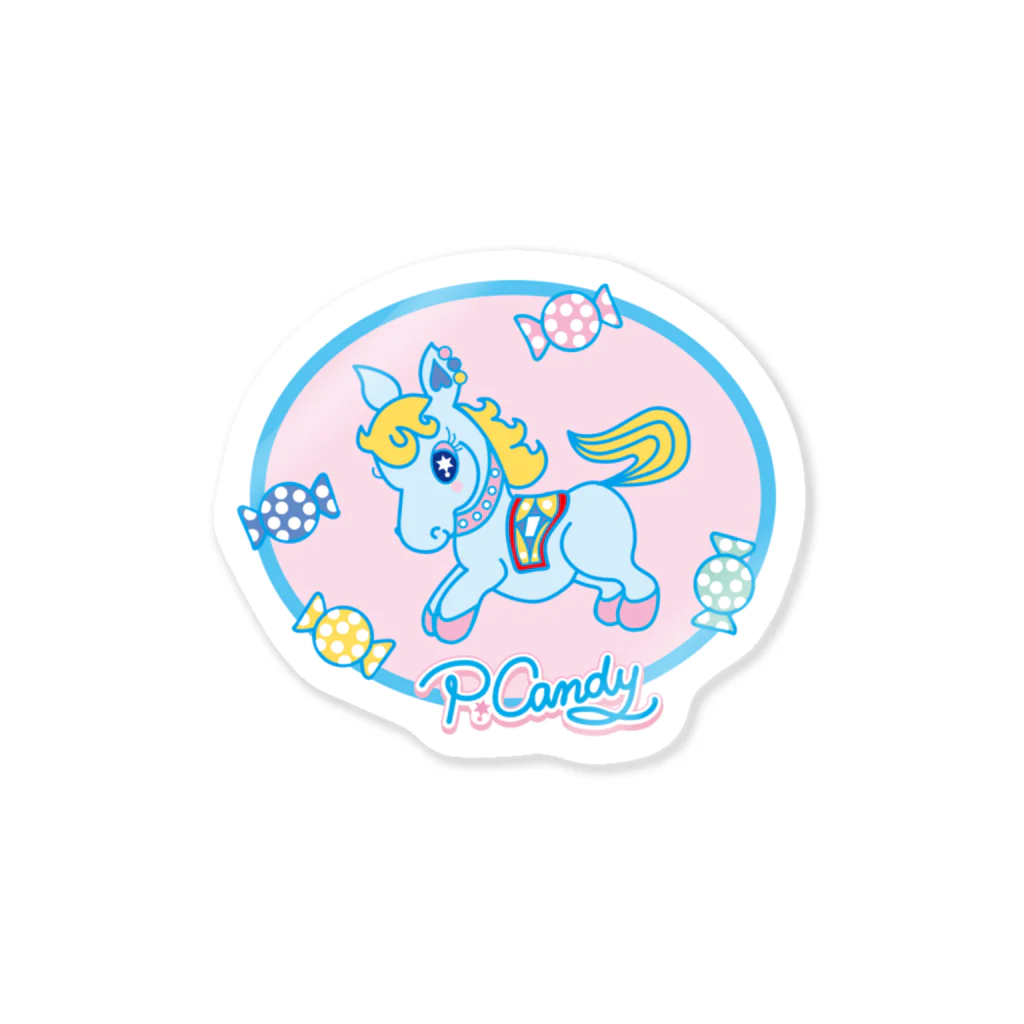 ponygolandのP.candy(ピーキャンディー） Sticker