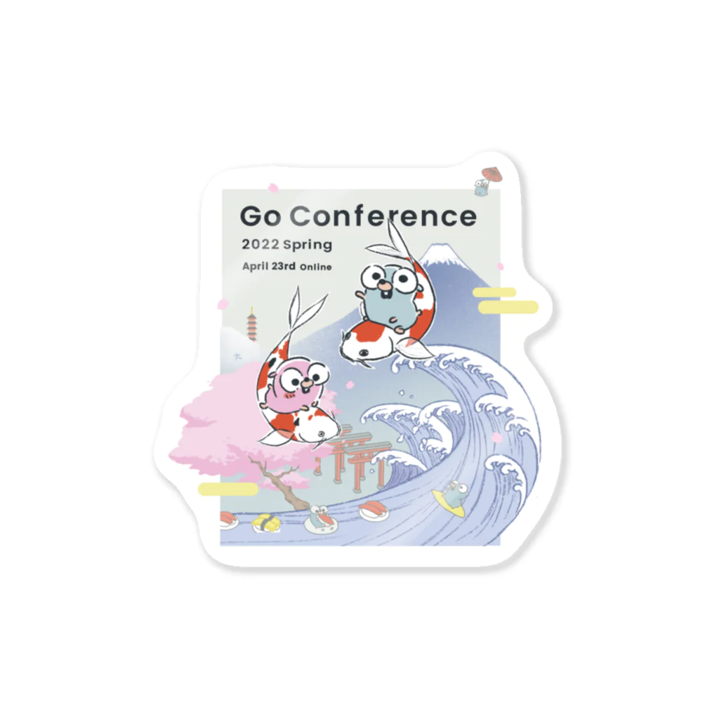 tottieのGo Conference 2022 Spring ステッカー