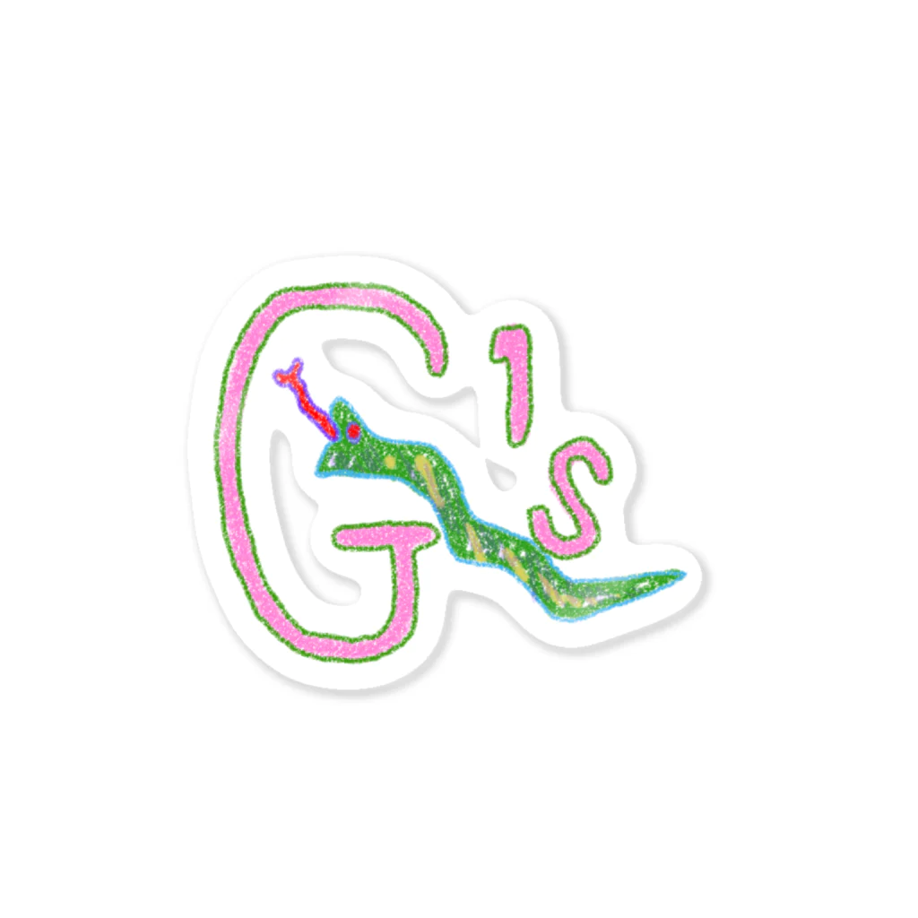 G’sのG’s 生きたヒモ Sticker