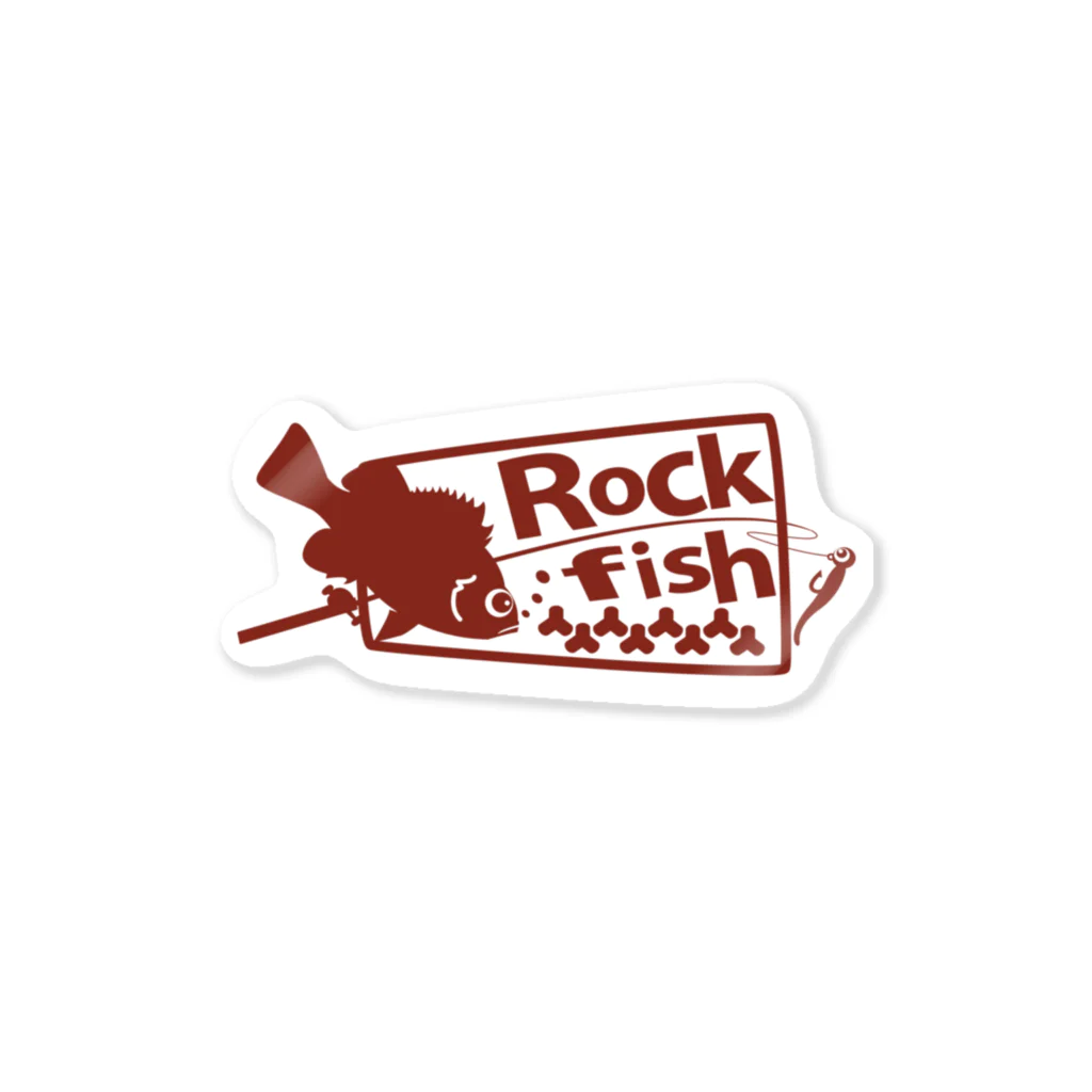 ikeyocraft のrockfish ステッカー