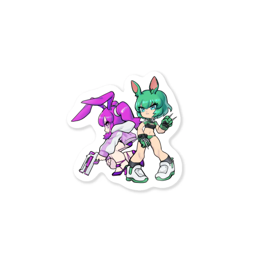 GFPのポプリ＆ポプラ Sticker