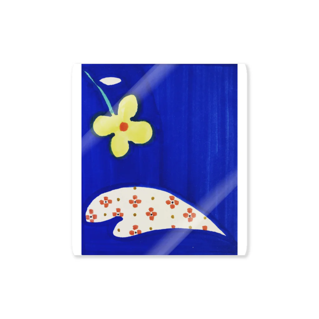 zimei-diary の花と翼 Sticker