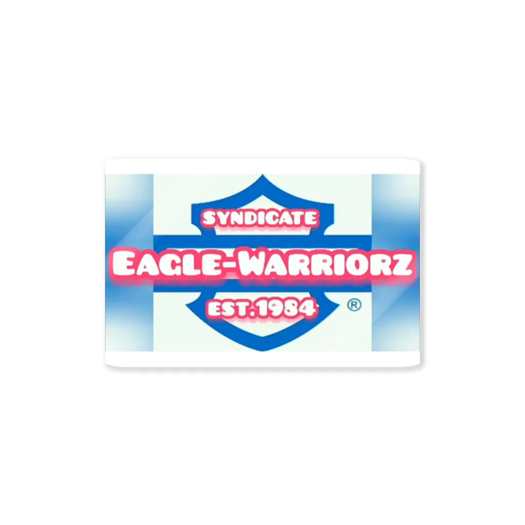 ハーレー最大最強SNOOPYの🥉ﾊｰﾚｰ最大最強EagleWarriorz Sticker