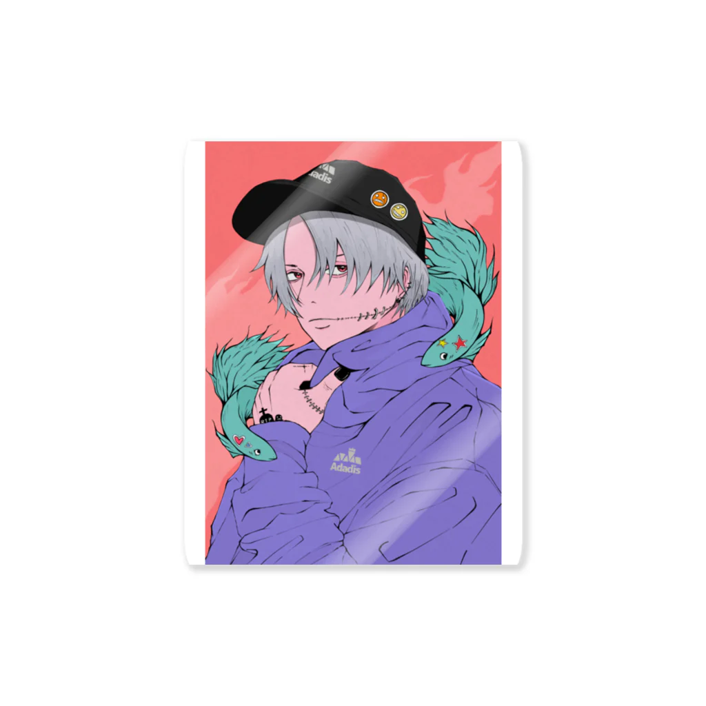 アシュラ✴︎アスラのオサカナゾンビ君 Sticker