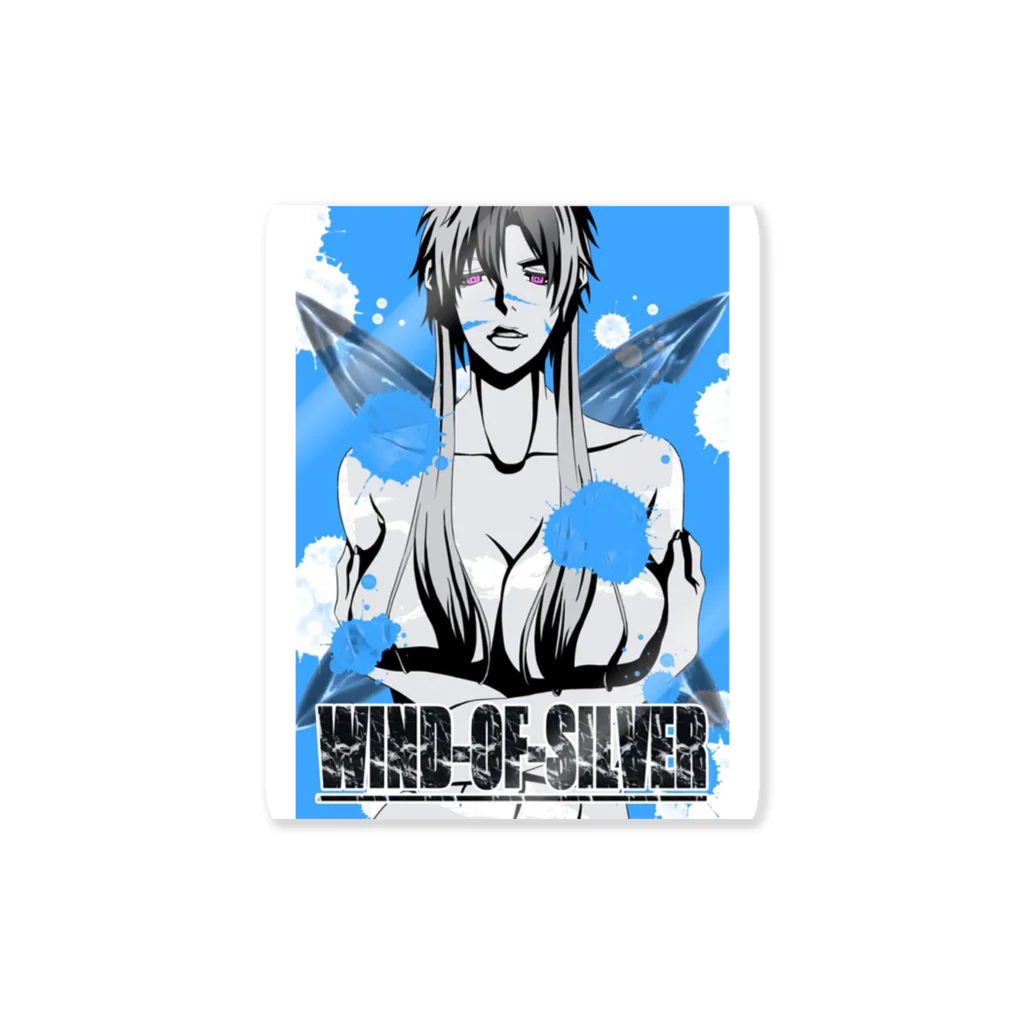 WIND-OF-SILVERの変化の術(女体化) Sticker