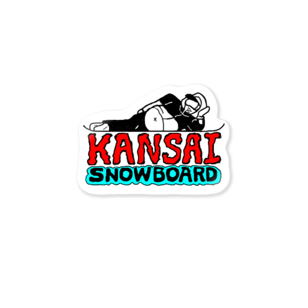 KANSAI SNOWBORDSのKANSAI SNOWBORDS ステッカー