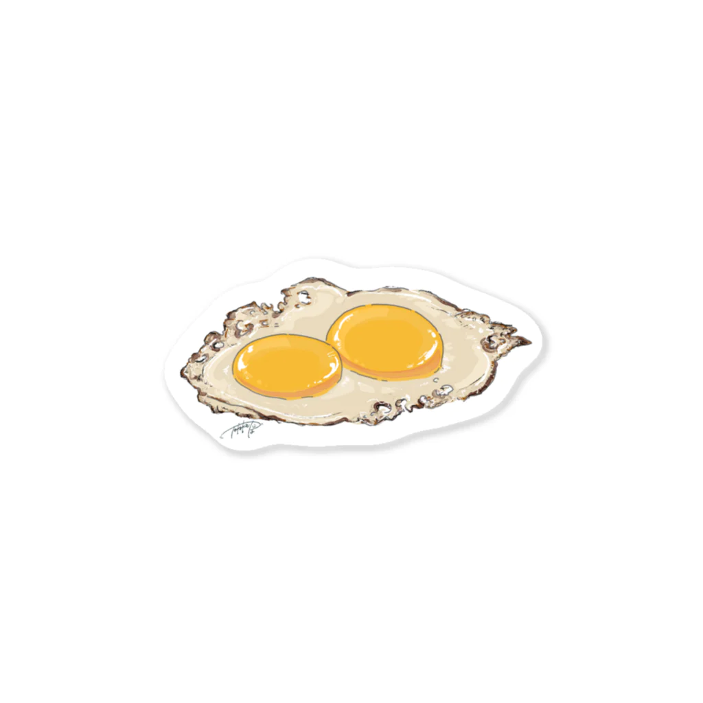 t.t._graphic_and...のFRIEDEGG ステッカー