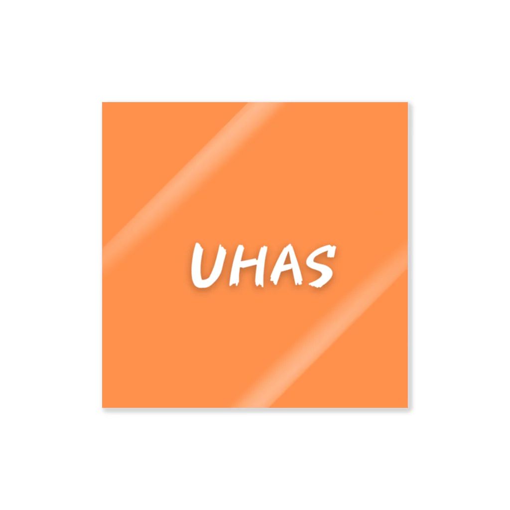 UHASのUHAS ステッカー