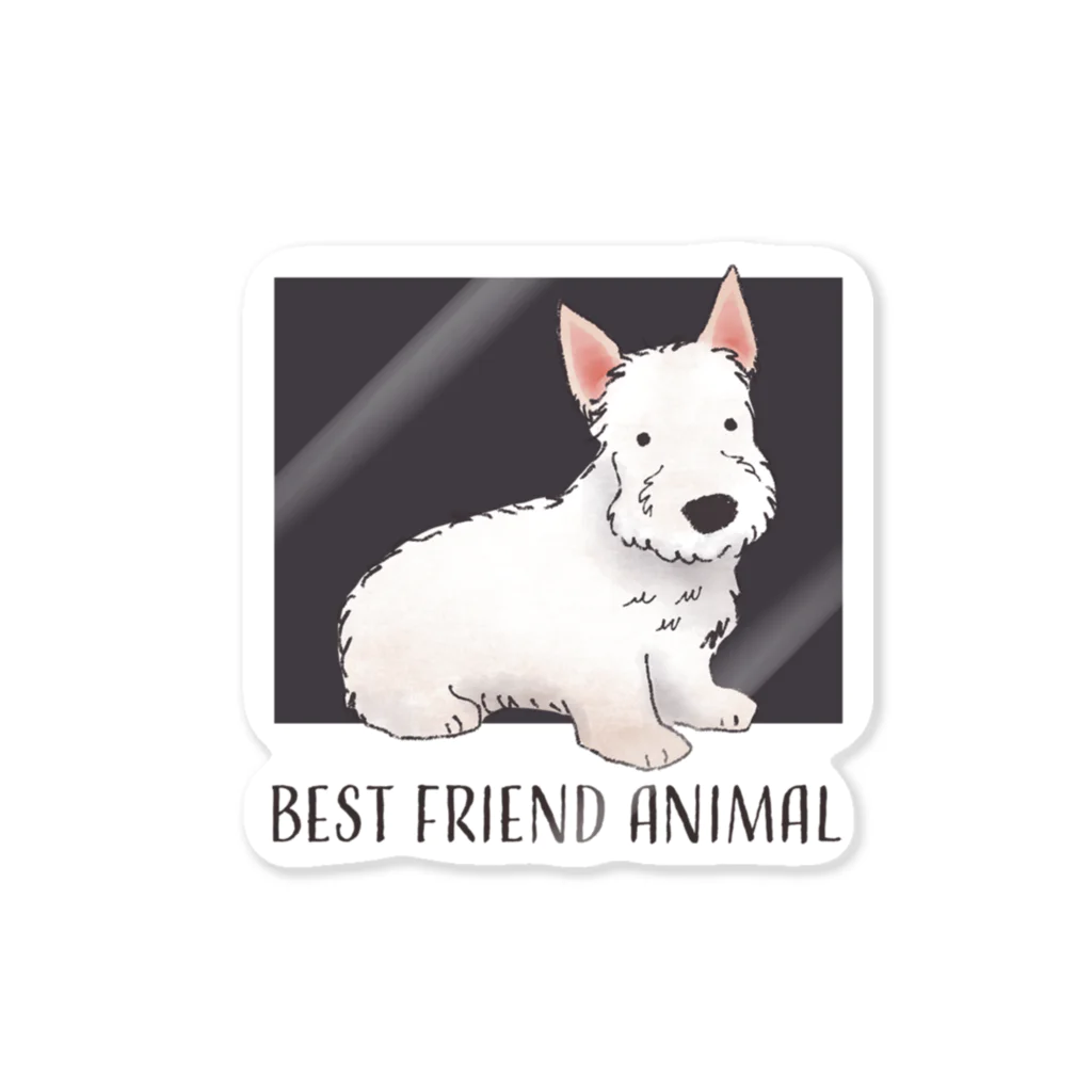 BFA/Best friend animalのスコティッシュテリア/BFA Sticker