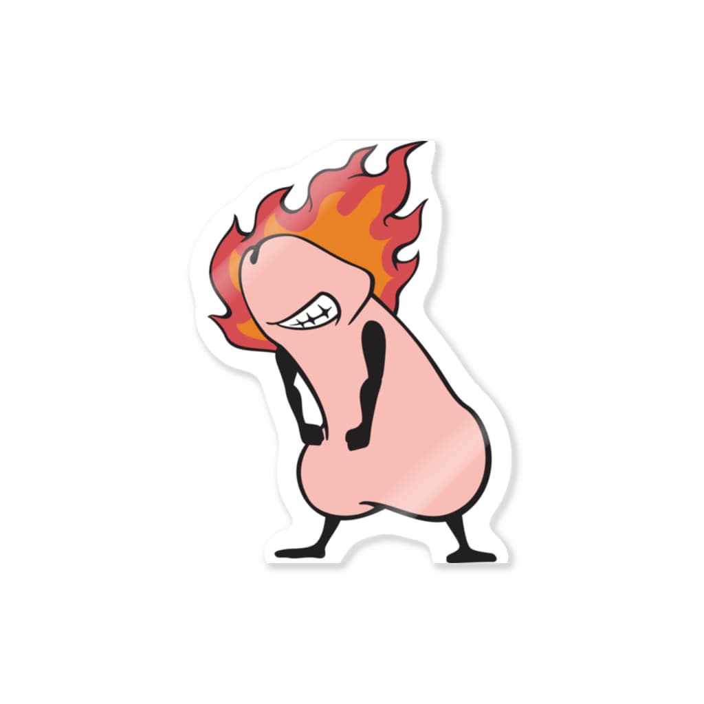 NOBODY754のEddie Funky Dick - Angry Sticker