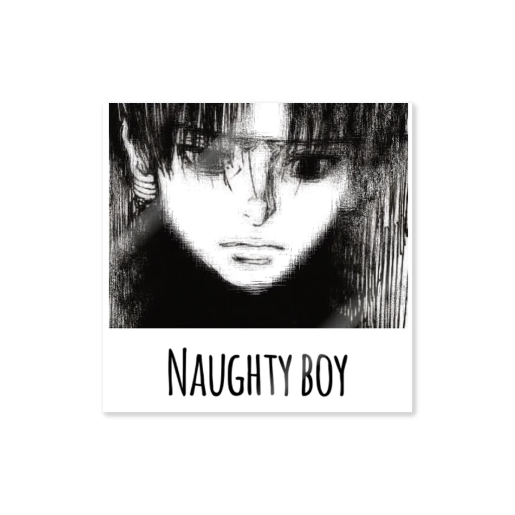 Naughty boyのNaughty boy  ステッカー