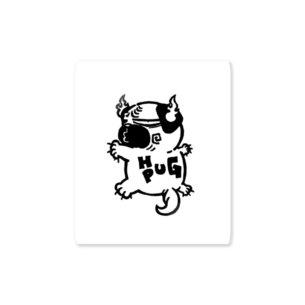 カリツォーのHUGPUG Sticker