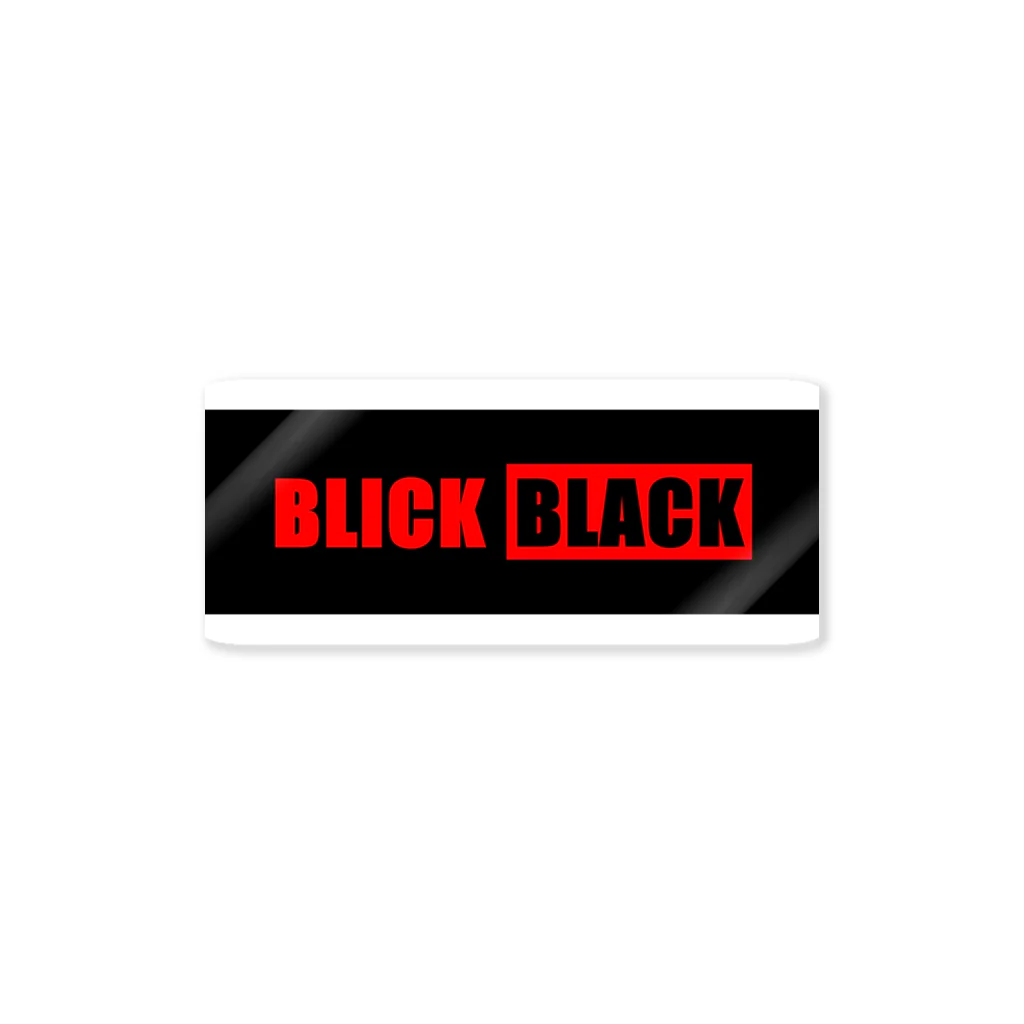 BLICK + BLACK のBLICK+BLACKステッカー Sticker