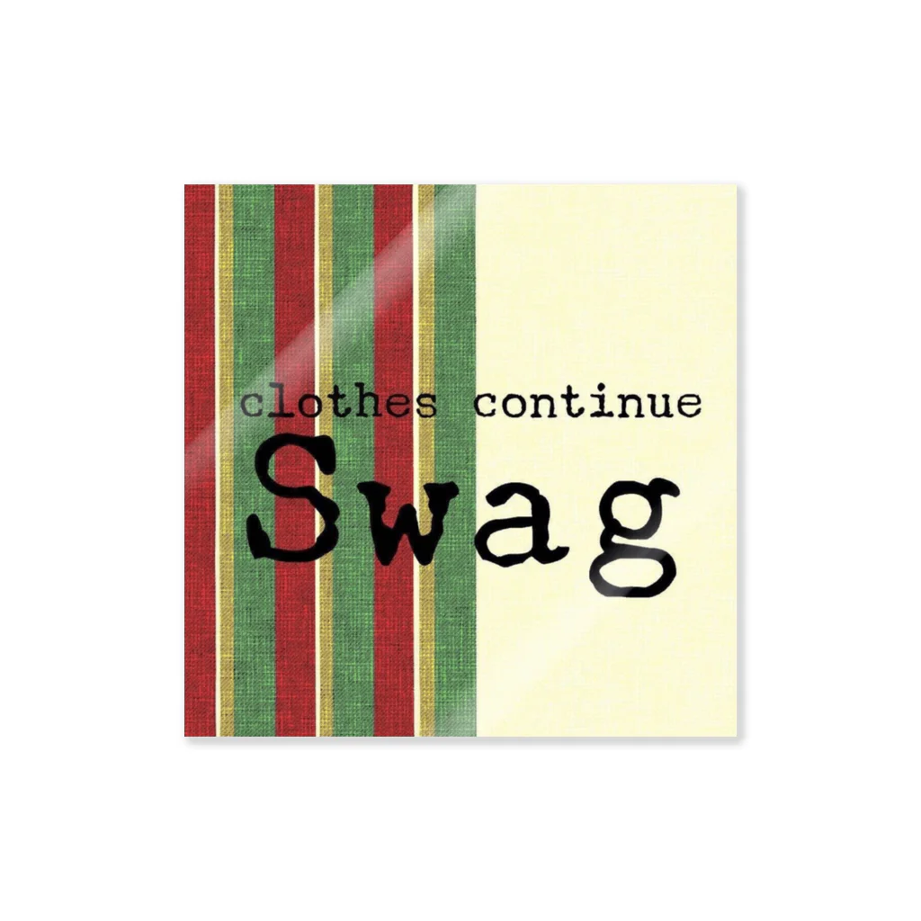 Swagのswagロゴステッカー Sticker