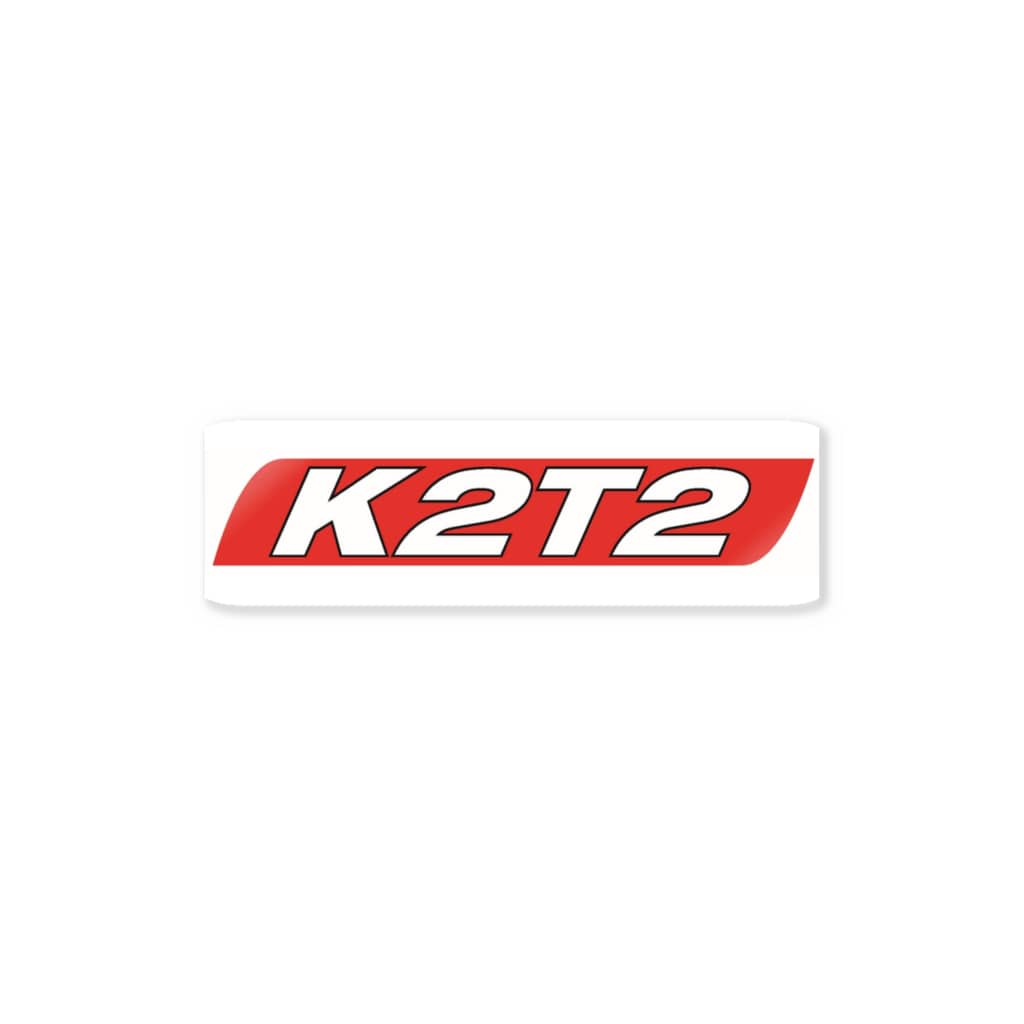 K2T2_BikeScienceのK2T2（初期ロゴ） Sticker