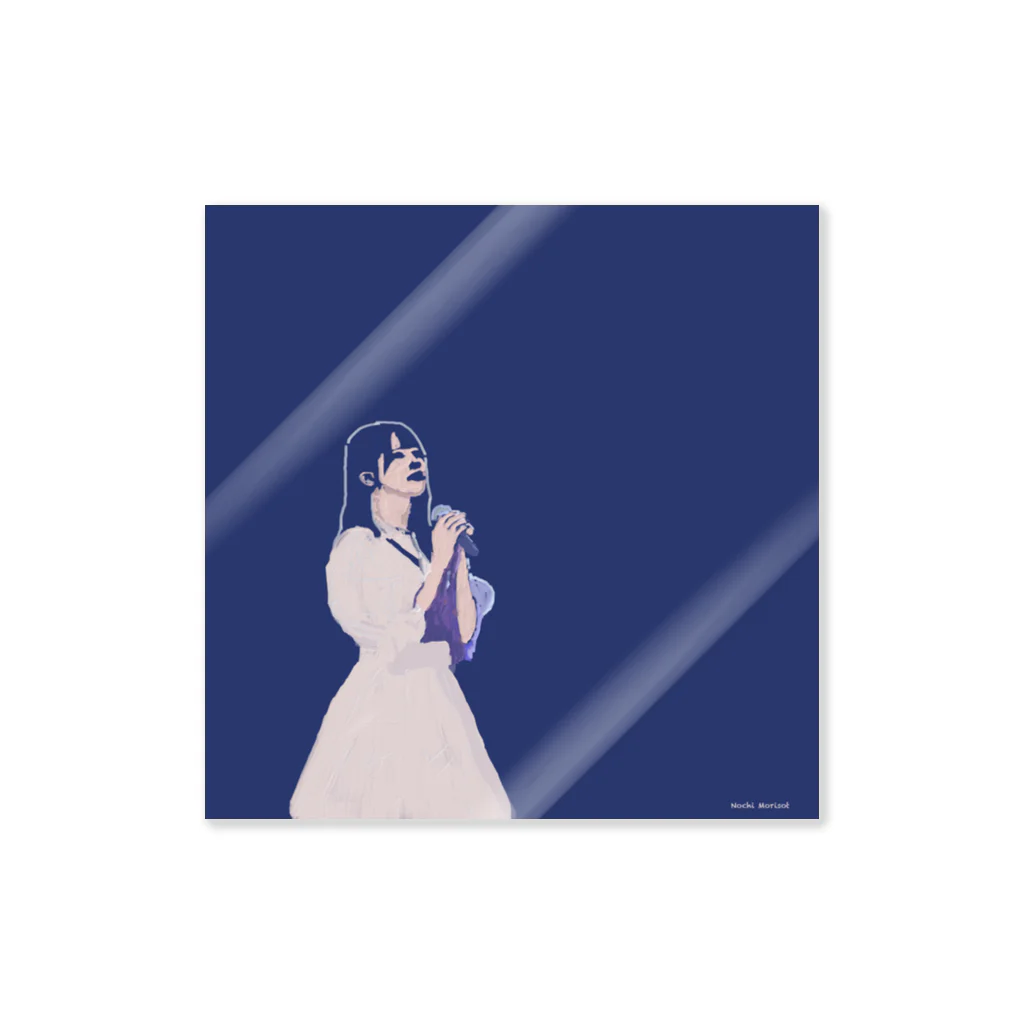 NOCHI MORISOT(ノチ・モリゾ) StoreのUnfinished TOP idol Sticker