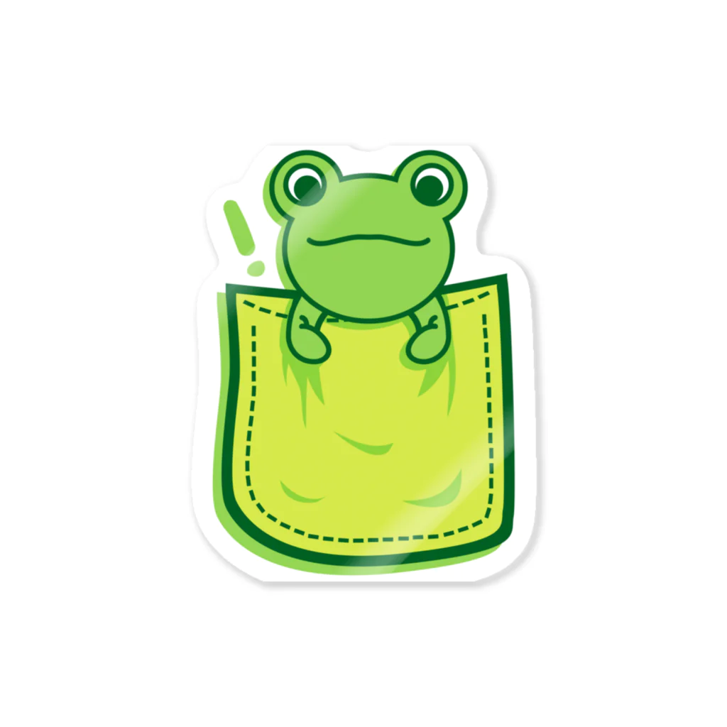 AURA_HYSTERICAのFrog_in_the_Pocket ステッカー