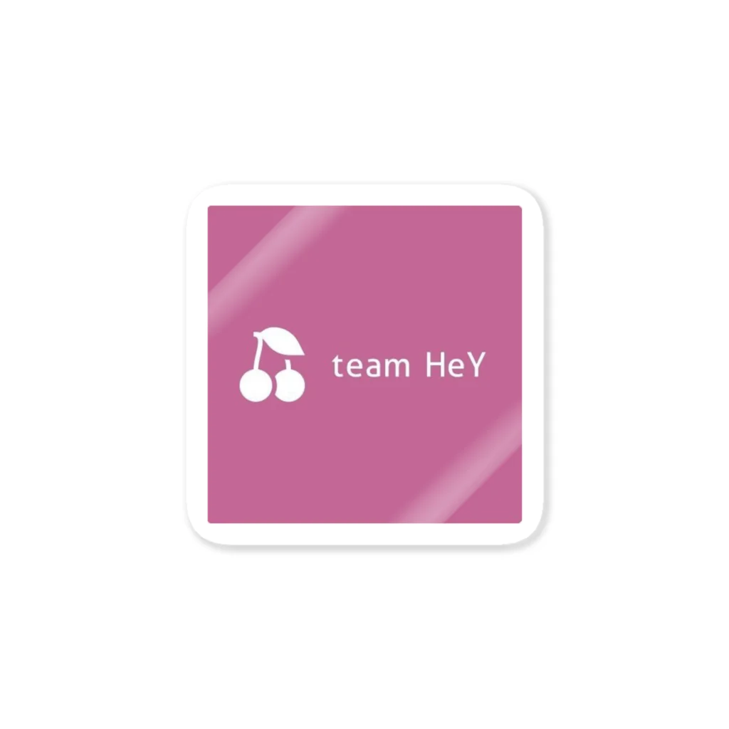 TEAM HeYのTEAM HeY ステッカー