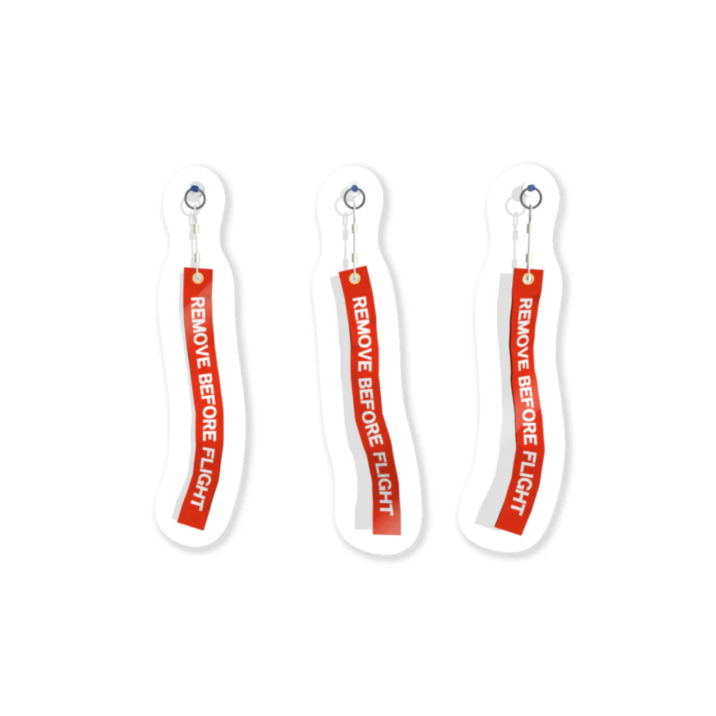 Y.T.S.D.F.Design　自衛隊関連デザインのREMOVE BEFORE FLIGHT　ステッカー ステッカー