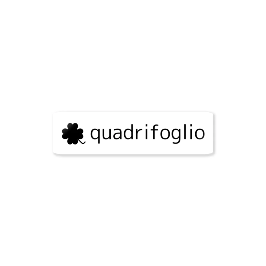 QUADRIFOGLIOのquadrifoglio ステッカー