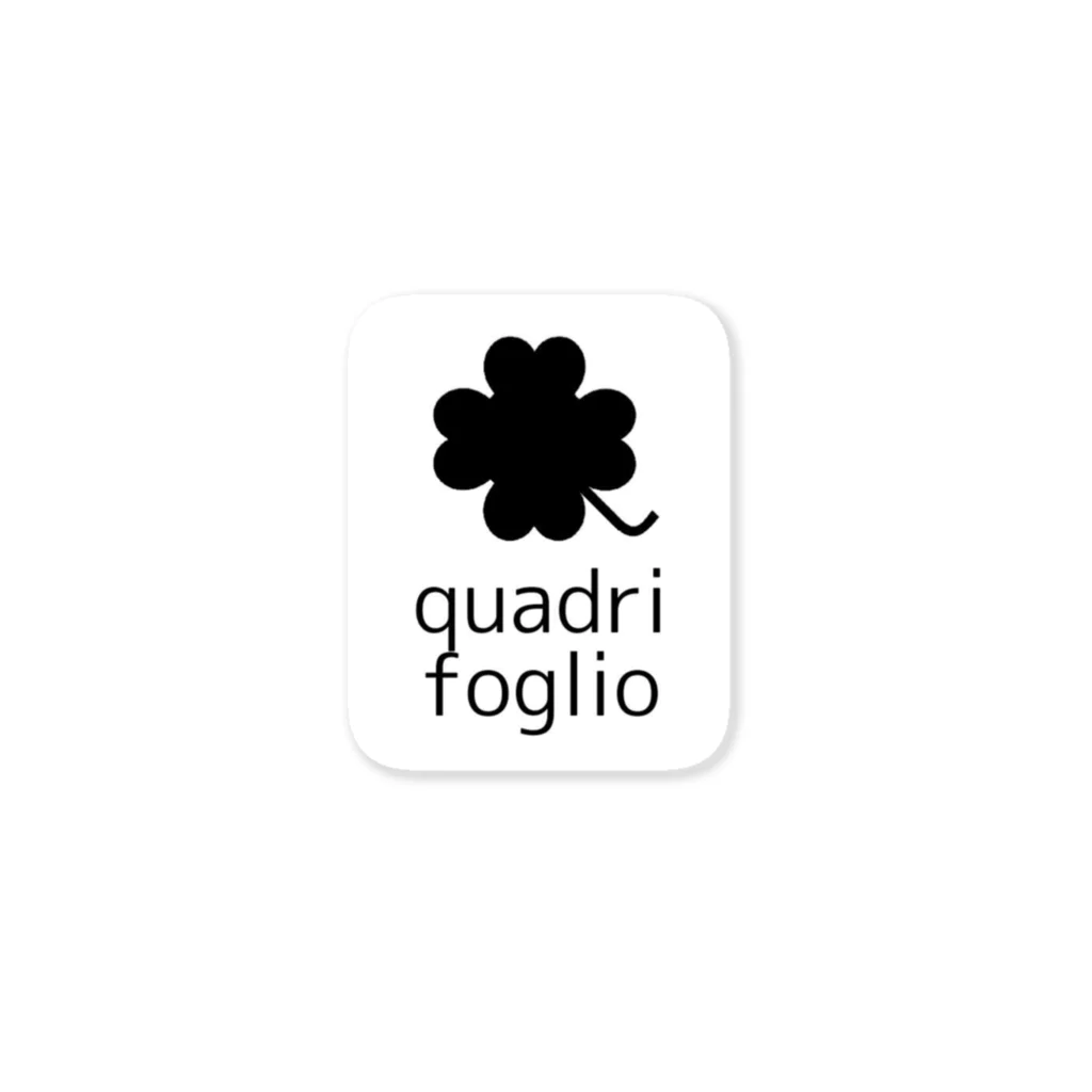 QUADRIFOGLIOのquadrifoglio ステッカー