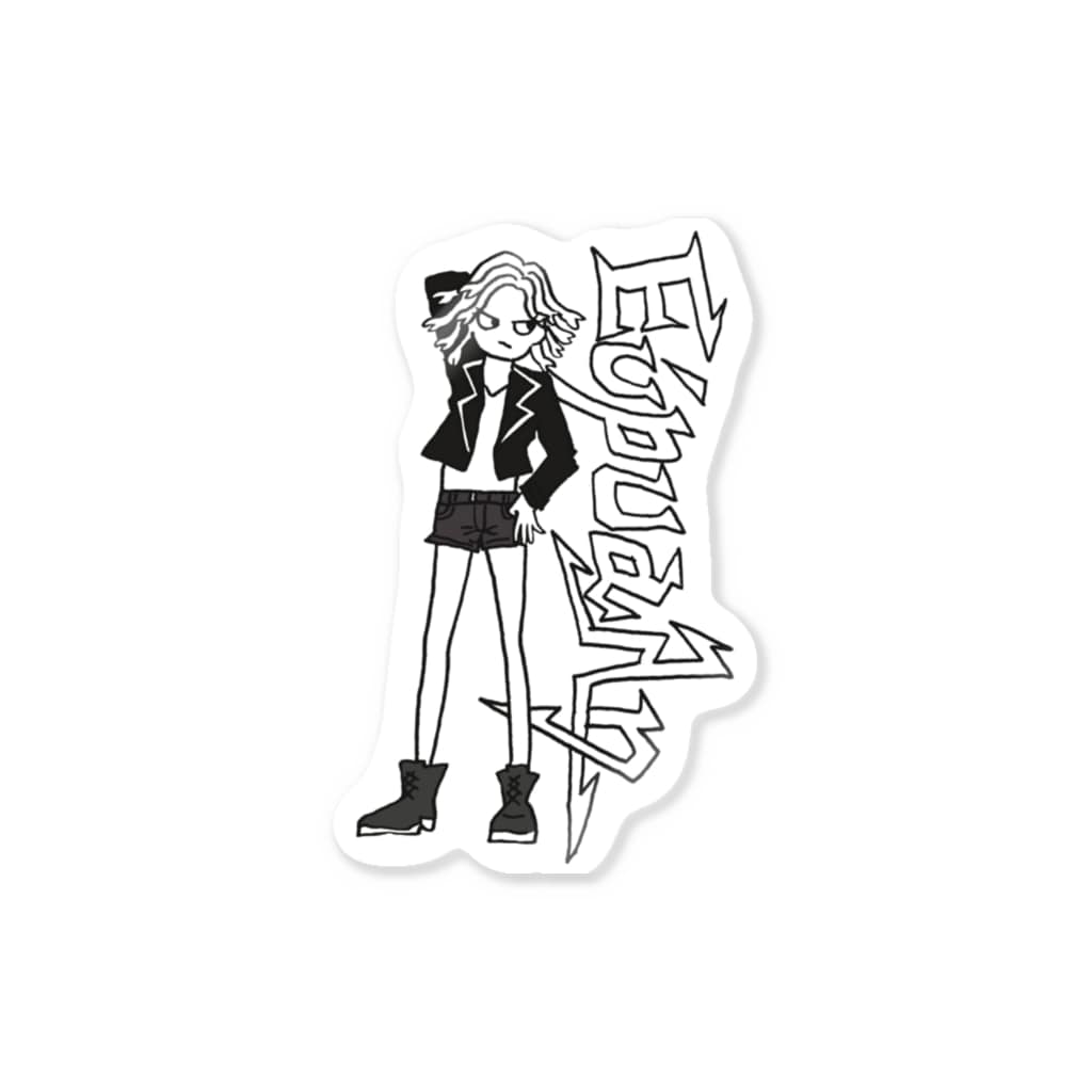 杜の魚のエウリュアレー Sticker