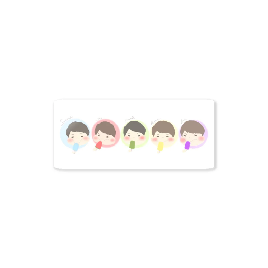 mimiのあいす×あらし Sticker