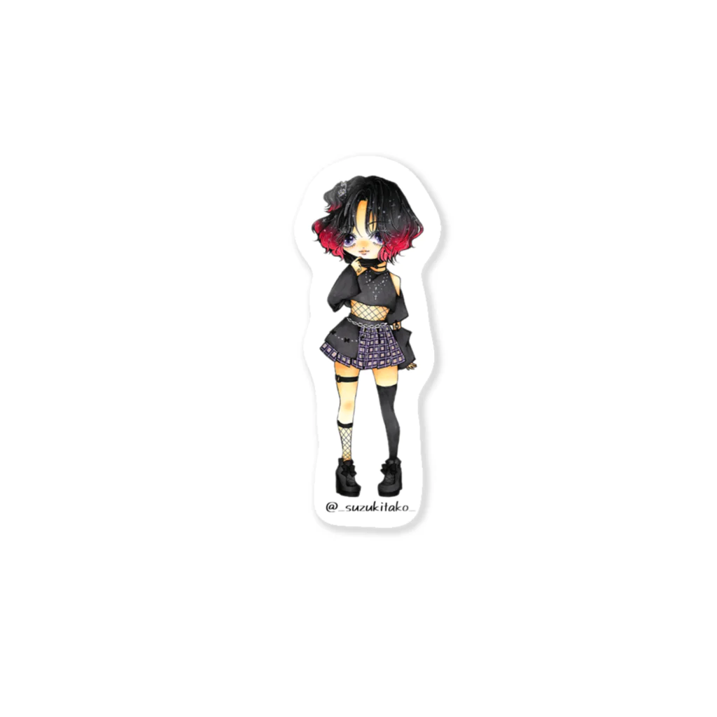 たこさんウィンナーのピープちゃん Sticker