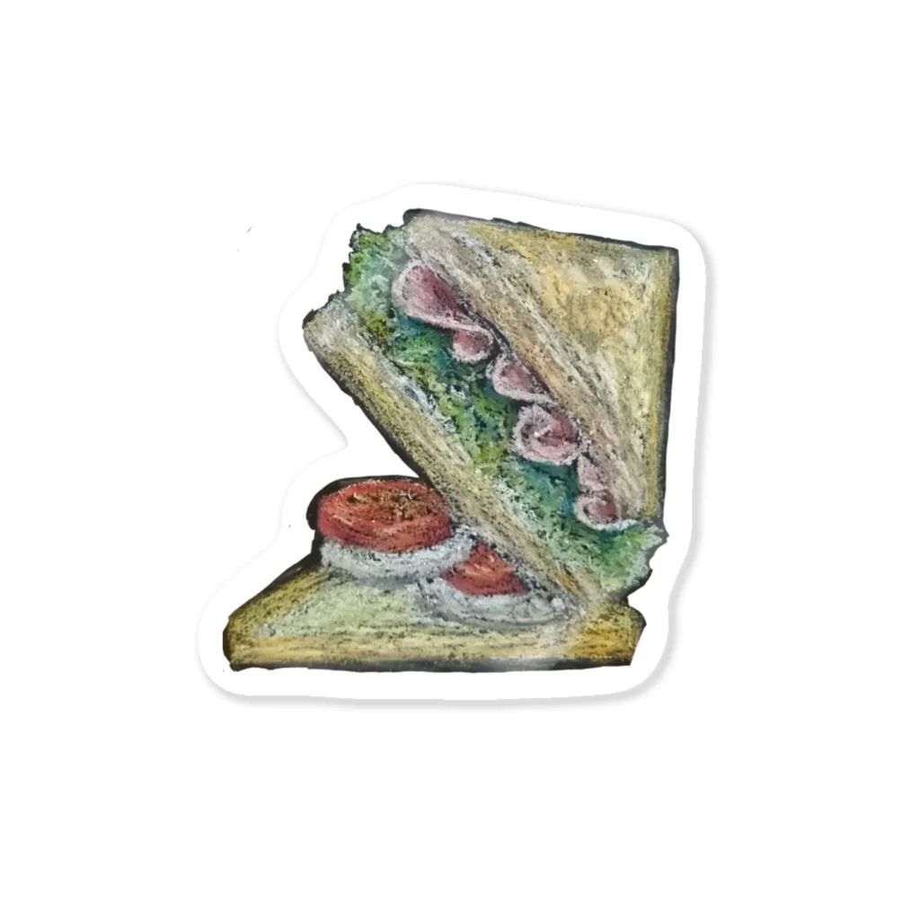 itaeyaのsandwiches Sticker