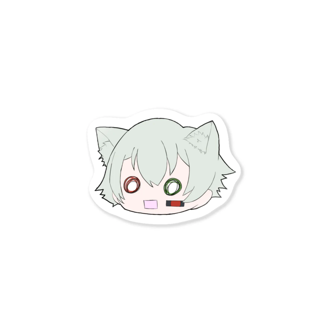 嫁野鎖煉@🤟🤪⛓️個人勢Vtuberのtwitchスタンプ「え？」 Sticker