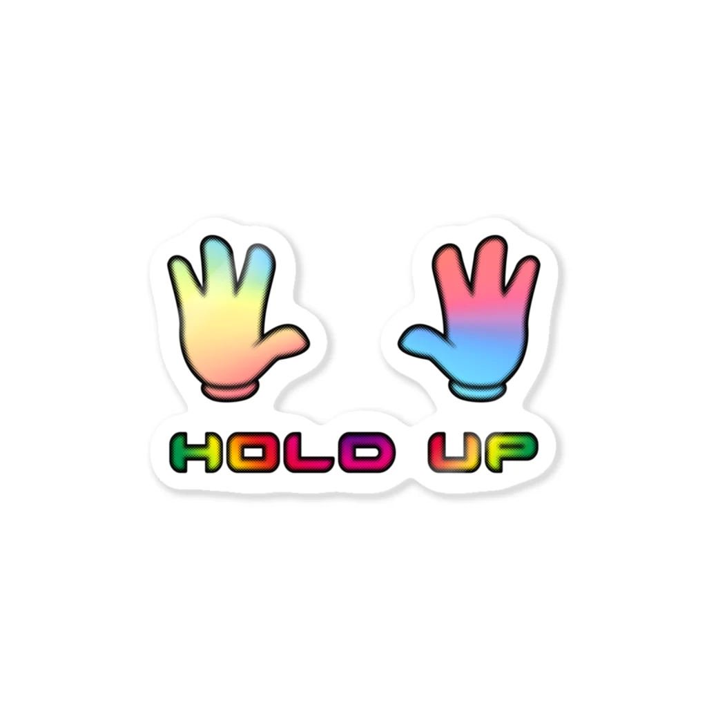 Ａ’ｚｗｏｒｋＳのHOLD UP Sticker