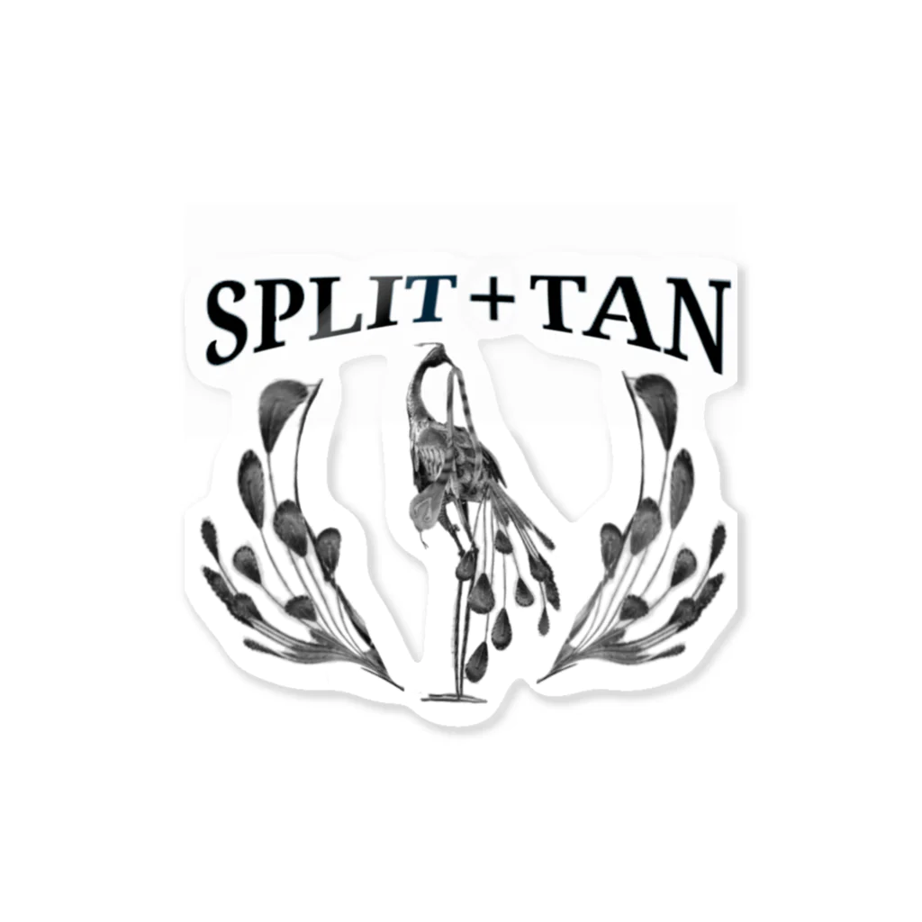 SPLIT+TANの【 SPLIT+TAN 】デジタルデザイン＆ロゴ Sticker