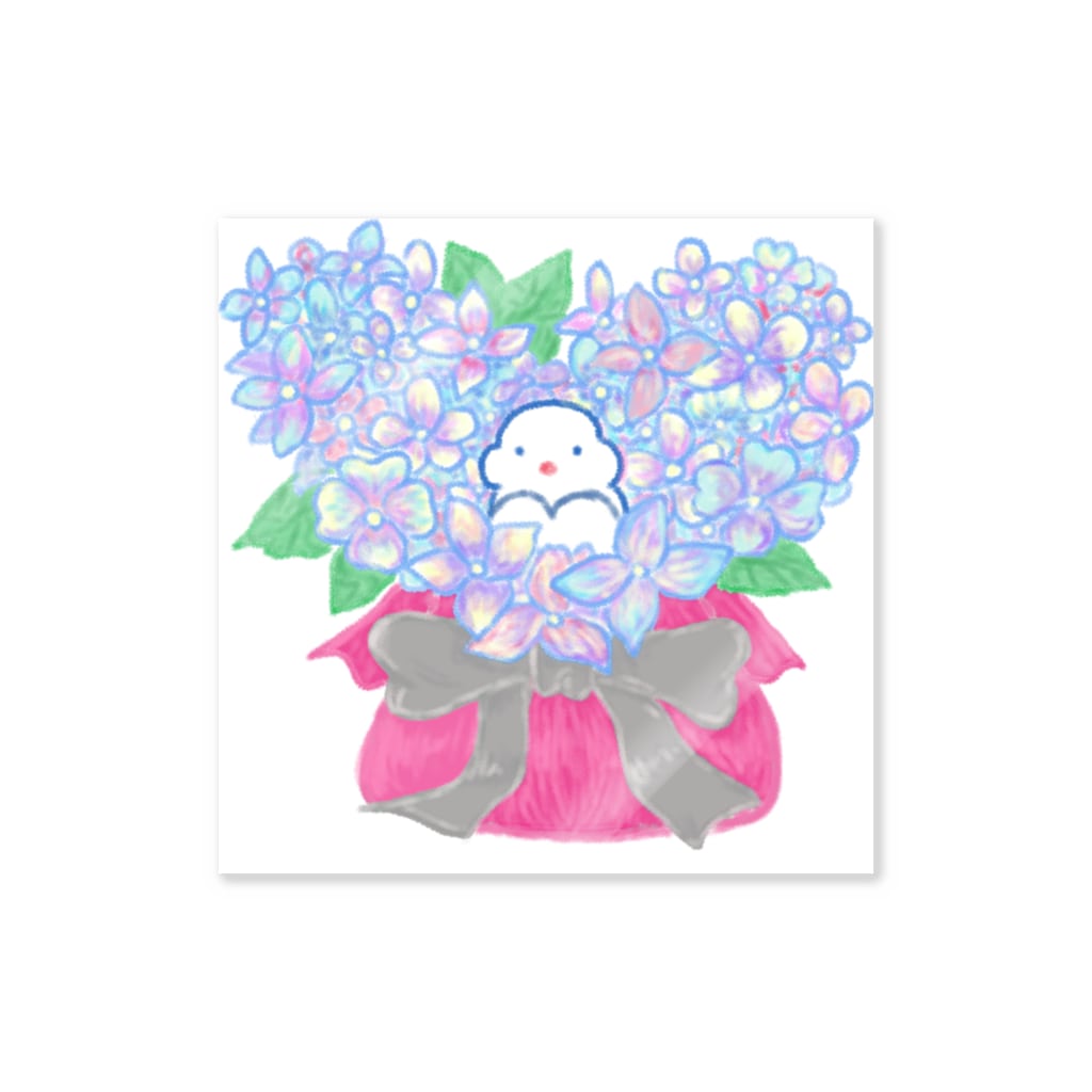 ブーケさんと紫陽花 6月3日誕生花 シルバニア ジュネーゼ ブーケ Buke0131 Littlestar のステッカー通販 Suzuri スズリ ブーケさんと紫陽花 6月3日誕生花 シルバニア ジュネーゼ ブーケ Buke0131 Littlestar のステッカー通販 Suzuri スズリ