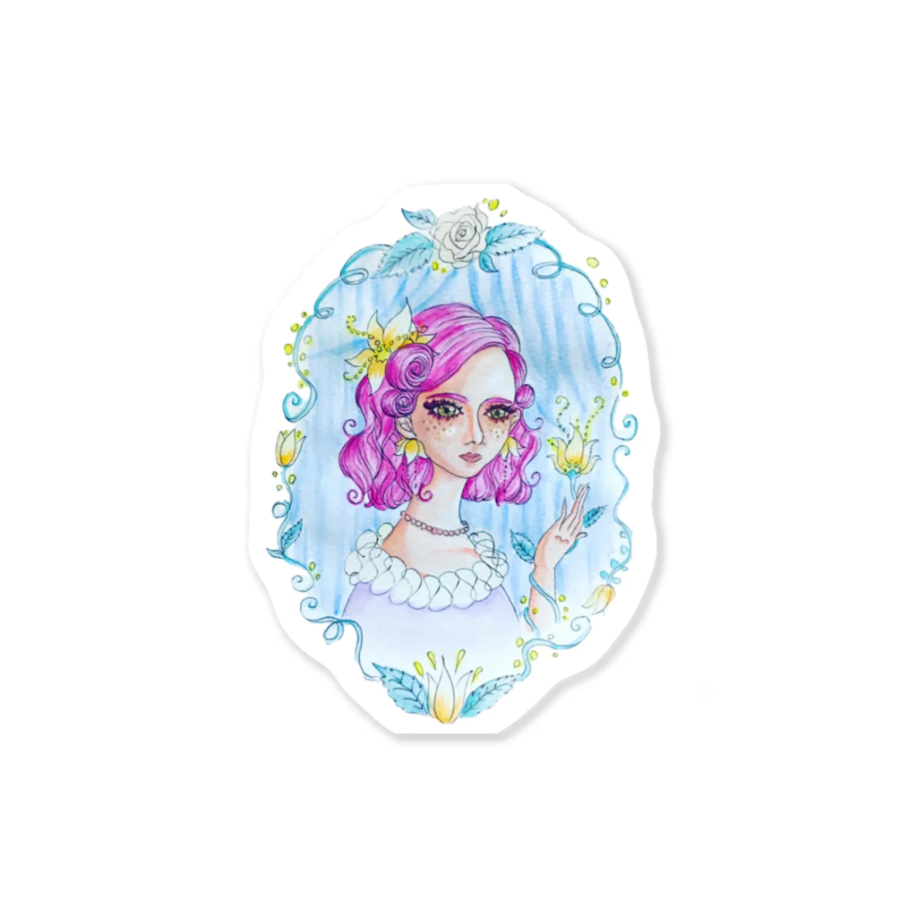 ℹ︎のflower fairy Sticker