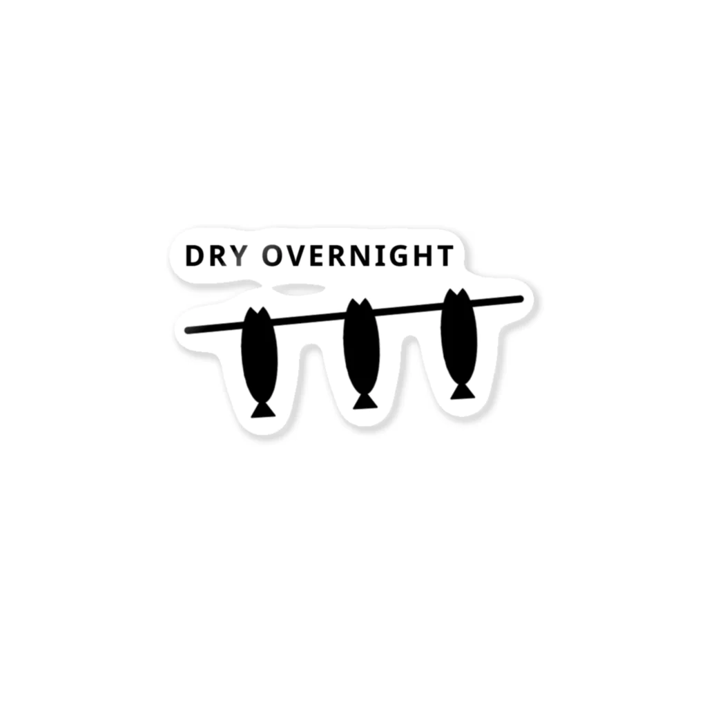 おまおまらんどのDRY OVERNIGHT2 Sticker