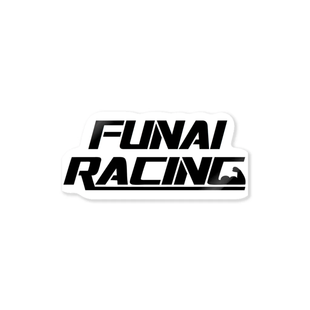 FUNAI RACINGのFUNAI RACING ステッカー