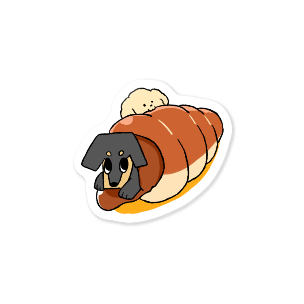 mokurihouseのわんころねすてっかー Sticker