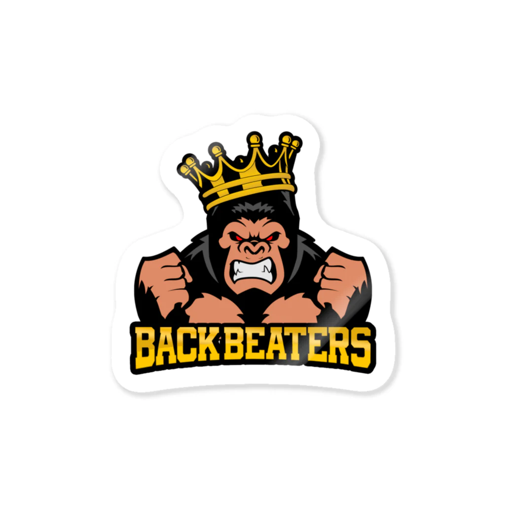 BackBeatersのバックビーターズ公式グッズ ステッカー